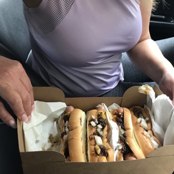 Flo's Hot Dogs - Yum - and the hotdogs are good too - Hot Dogs Near Me - Cape Neddick, Maine Flo's Hot Dogs - Yum - and the hotdogs are good too - Hot Dogs Near Me - Cape Neddick, Maine