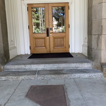 Nevada State Capitol Building - At entrance state outline on pavement - Landmarks & Historical Buildings Near Me - Carson City, Nevada