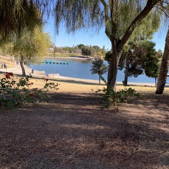Kiwanis Community Park - The pond which has paddle boats - Parks Near Me - Tempe, Arizona