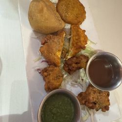 Cinnamon Bistro Indian Cuisine - Appetizer veggie platter