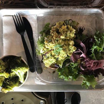 Graze 1910 - Avocado egg salad and a side of broccoli - Breakfast & Brunch Near Me - Tampa, Florida Graze 1910 - Avocado egg salad and a side of broccoli - Breakfast & Brunch Near Me - Tampa, Florida
