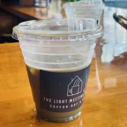 The Light Meeting House  - Dubai chocolate bar Matcha latte