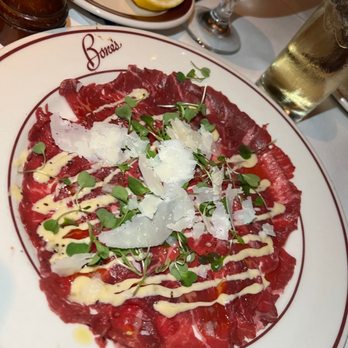 Bones - Wagyu Carpaccio Crisp - Steakhouses Near Me - Atlanta, Georgia Bones - Wagyu Carpaccio Crisp - Steakhouses Near Me - Atlanta, Georgia