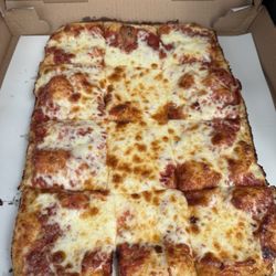 Two Guys from Italy - Square Cheese Pizza