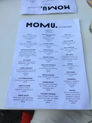 Menu photo 5 Momu Warsaw, MZ