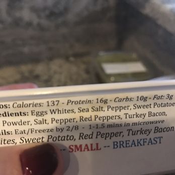 Nature's Purpose Meal Prep - A detailed label on every container - Food Delivery Services Near Me - Tempe, Arizona