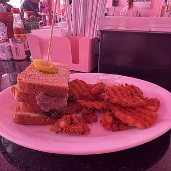 High Noon Brunchery - Catfish Sandwich with sweet potato fries - Breakfast & Brunch Near Me - Douglasville, Georgia High Noon Brunchery - Catfish Sandwich with sweet potato fries - Breakfast & Brunch Near Me - Douglasville, Georgia