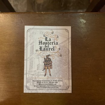 Hostería del Laurel - Their business card - Hotels Near Me - Seville, SE Hostería del Laurel - Their business card - Hotels Near Me - Seville, SE