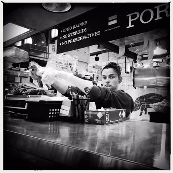 The Pork Chop Shop - Emma, the owner. She's so nice. - Meat Shops Near Me - Cleveland, Ohio The Pork Chop Shop - Emma, the owner. She's so nice. - Meat Shops Near Me - Cleveland, Ohio