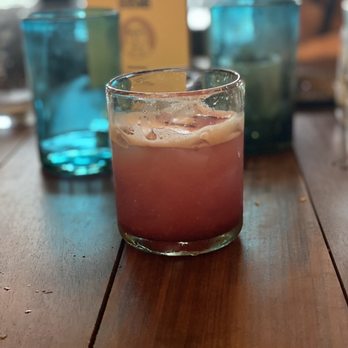 Sor Ynez - "Juana" cocktail. Mezcal, rye, lemon, hibiscus and cinnamon. - Mexican Near Me - Philadelphia, Pennsylvania Sor Ynez - "Juana" cocktail. Mezcal, rye, lemon, hibiscus and cinnamon. - Mexican Near Me - Philadelphia, Pennsylvania