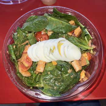 Salad Ology - TOP SALAD KICKEN KHICKEN FANTASTIC! - Salad Near Me - Cranford, New Jersey Salad Ology - TOP SALAD KICKEN KHICKEN FANTASTIC! - Salad Near Me - Cranford, New Jersey