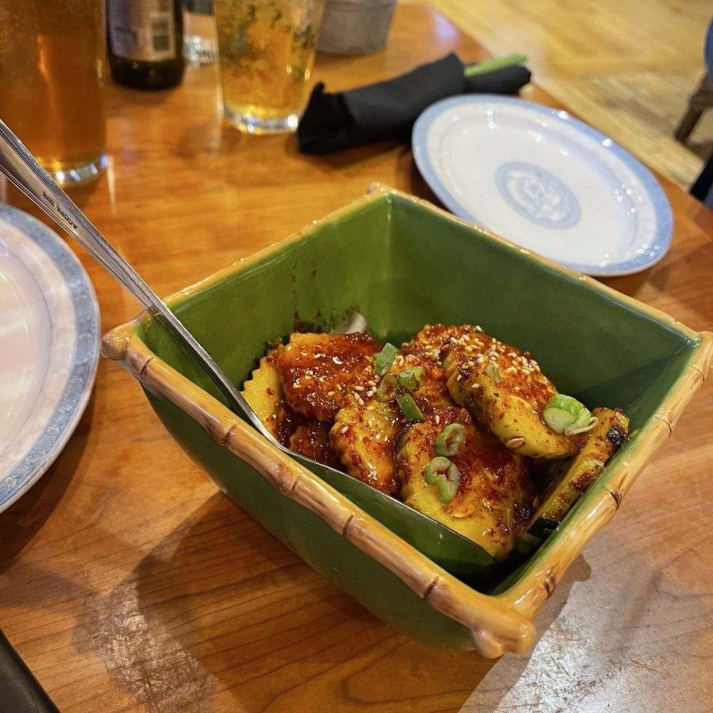 AO Hawaiian Hideout - GF Vegan Spicy Cucumber KimchiCucumber - Asian Fusion Near Me - Chicago, Illinois