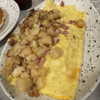 Golden Egg Pancake House - Ham and cheese omelette! Divine ! - Breakfast & Brunch Near Me - Surfside Beach, South Carolina Golden Egg Pancake House - Ham and cheese omelette! Divine ! - Breakfast & Brunch Near Me - Surfside Beach, South Carolina