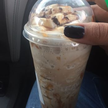 Starbucks - Venti Caramel Cocoa Cluster Frap... So good! - Coffee & Tea Near Me - Sacramento, California Starbucks - Venti Caramel Cocoa Cluster Frap... So good! - Coffee & Tea Near Me - Sacramento, California