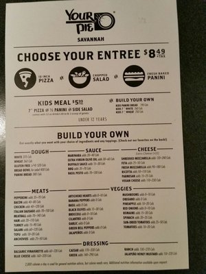 Menu photo 4 Your Pie Savannah, GA