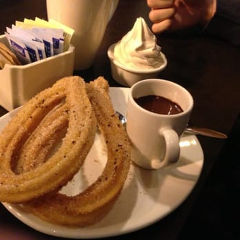 Xoco - Churro with chocolate. - Mexican Near Me - Chicago, Illinois Xoco - Churro with chocolate. - Mexican Near Me - Chicago, Illinois