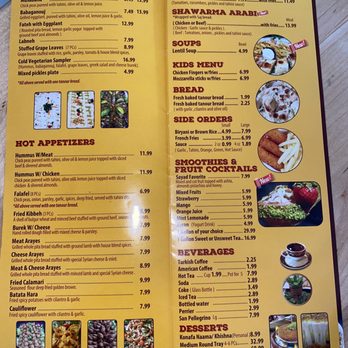 Sayad Mediterranean Kitchen - Menu - Mediterranean Near Me - Houston, Texas