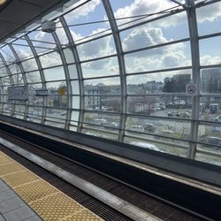 Main Street-Science World SkyTrain Station - Glass windows~