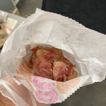Dunkin' - This was the uncooked bacon - Donuts Near Me - Tucker, Georgia