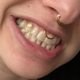 My smile with tooth gems from Stay Flossy SD My smile with tooth gems from Stay Flossy SD