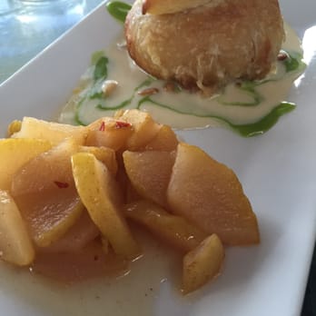 Geoffrey's Malibu - Baked Brie pastry puff - Seafood Near Me - Malibu, California Geoffrey's Malibu - Baked Brie pastry puff - Seafood Near Me - Malibu, California