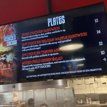 Monroe's Hot Chicken - Menus - Chicken Shop Near Me - Phoenix, Arizona
