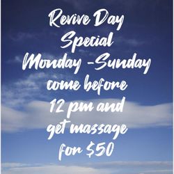 Revive Day Spa - Great promotion