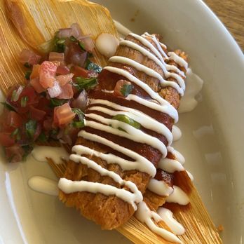 Border Grill - Spicy chicken tamale - Mexican Near Me - Las Vegas, Nevada