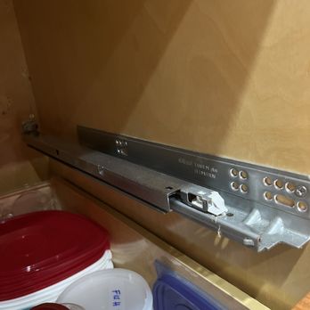 Fix It Mike - Kitchen Cabinet Railing that failed - Handyman Near Me