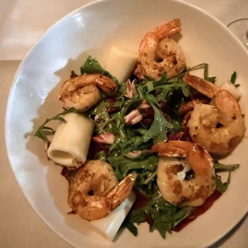 Bagatelle - Heart of Palm salad with grilled shrimp - Seafood Near Me - Key West, Florida Bagatelle - Heart of Palm salad with grilled shrimp - Seafood Near Me - Key West, Florida