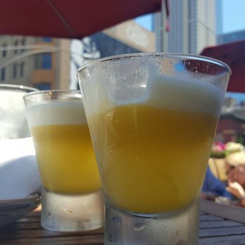 Tanta - Passion fruit pisco sour - Peruvian Near Me - Chicago, Illinois Tanta - Passion fruit pisco sour - Peruvian Near Me - Chicago, Illinois