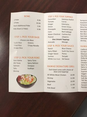 Menu photo 5 Hawaii Grill & Sushi Saint Cloud, FL