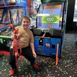 some of the games that they have to play and they have tickets. That you can also exchange for prizes later. some of the games that they have to play and they have tickets. That you can also exchange for prizes later.