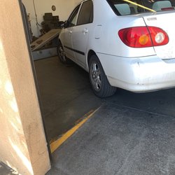Car Diagnostic - My car being inspected for smog