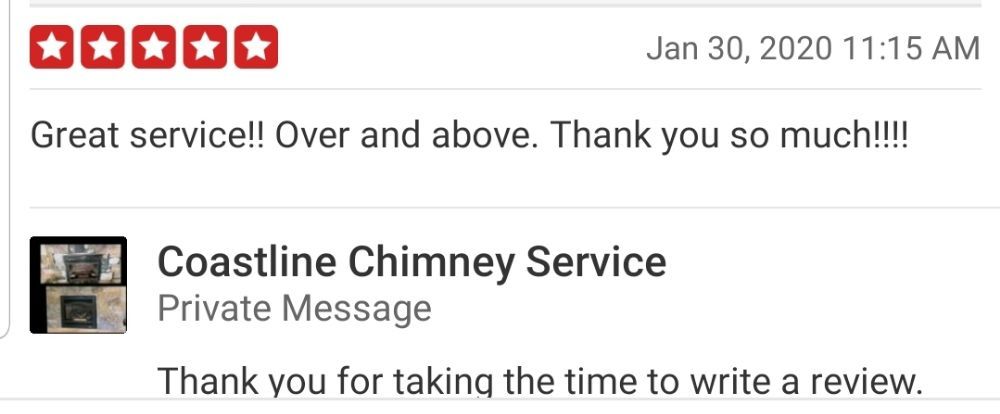 Slide of Coastline Chimney Service