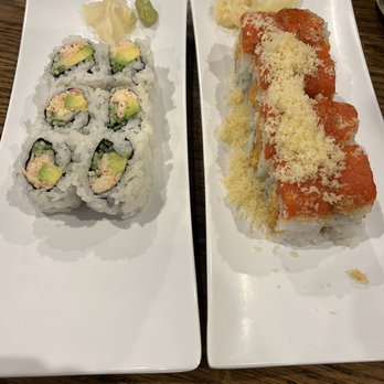 Saika Sushi - California Roll and Volcano Roll - Sushi Bars Near Me - Depew, New York
