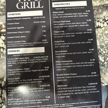 Poppy's Pit & Grill - Menu - New American Near Me - Elk City, Oklahoma Poppy's Pit & Grill - Menu - New American Near Me - Elk City, Oklahoma