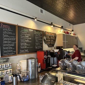 Brew House Coffee & Bake Shop - menus on the wall - Coffee & Tea Near Me - Maumee, Ohio