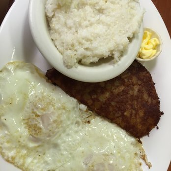 The Griddle - Corned Beef Hash and Eggs (2) with Grits - Bars Near Me - Boca Raton, Florida The Griddle - Corned Beef Hash and Eggs (2) with Grits - Bars Near Me - Boca Raton, Florida