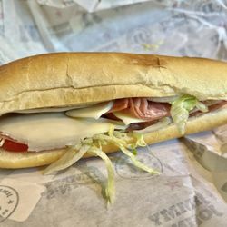 Little John #5: salami, capocollo, provolone, onion, lettuce, tomato