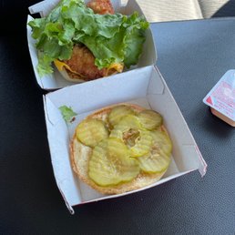 My extra pickles lol My extra pickles lol