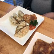 Photo of My Lil' Cube Ramen and Asian Cuisine - Puyallup, WA, United States. My husband two meat tapas