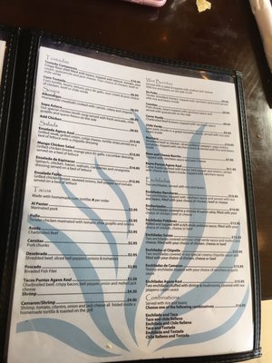 Menu photo 8 Azul Mexican Grill Visalia, CA