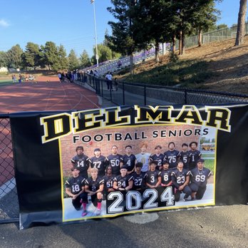 Window Graphics Sign Company - Senior Team Banner DM Football 2024 - Signmaking Near Me - Campbell, California Window Graphics Sign Company - Senior Team Banner DM Football 2024 - Signmaking Near Me - Campbell, California