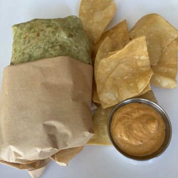 Higher Taste, Plant-Based - Buffalo Wrap - Vegan Near Me - Long Beach, California Higher Taste, Plant-Based - Buffalo Wrap - Vegan Near Me - Long Beach, California