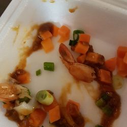 Thai Express - More of the frozen carrots.