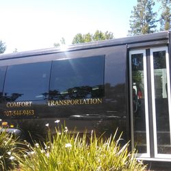 California Comfort Transportation - Our executive Bus