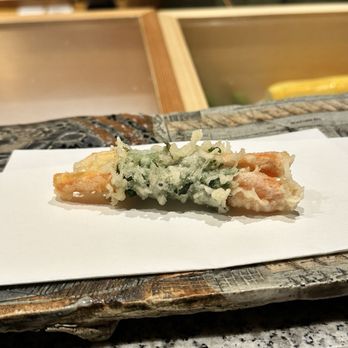 Tempura Matsui - Crab and shiso @davideatsdc - Japanese Near Me - New York, New York Tempura Matsui - Crab and shiso @davideatsdc - Japanese Near Me - New York, New York