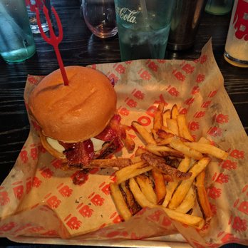 Burgatory - McCandless - Piggy butter and jelly with elk meat. So good - Burgers Near Me - Pittsburgh, Pennsylvania Burgatory - McCandless - Piggy butter and jelly with elk meat. So good - Burgers Near Me - Pittsburgh, Pennsylvania