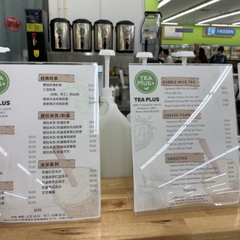 Tea Plus Orlando - Menu - Bubble Tea Near Me - Union Park, Florida